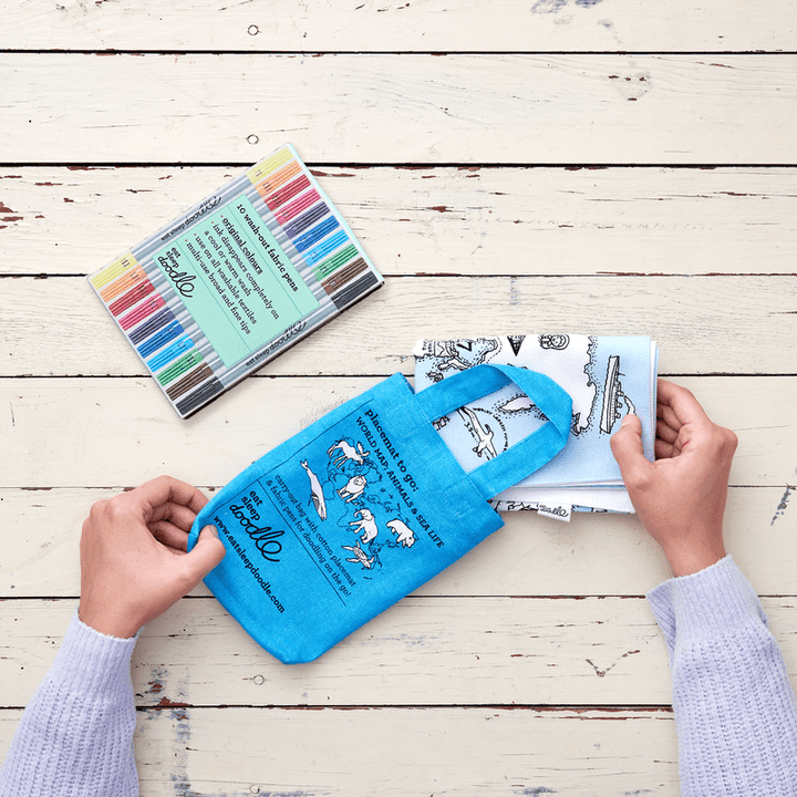 World Map Placemat To Go