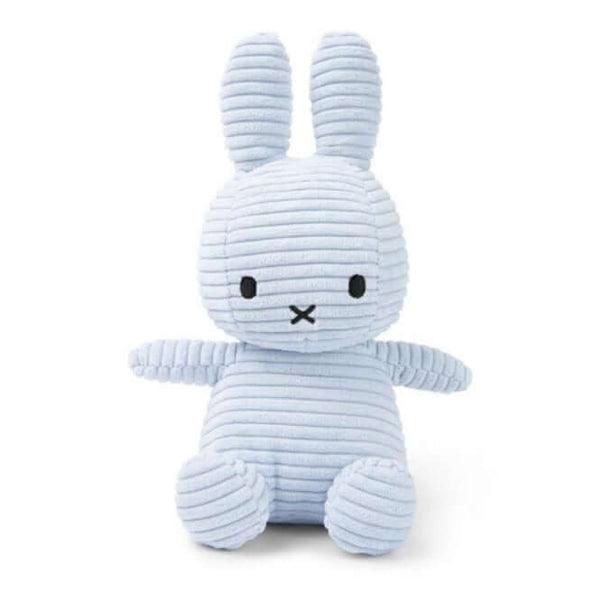 Miffy Corduroy Ice Blue 23cm
