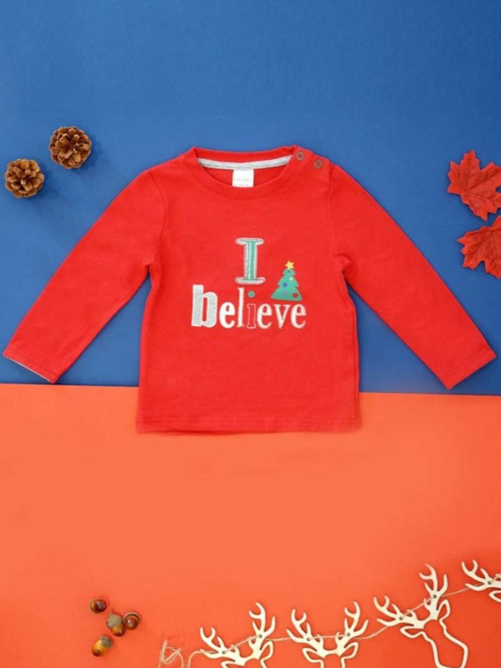 I Believe Christmas Top