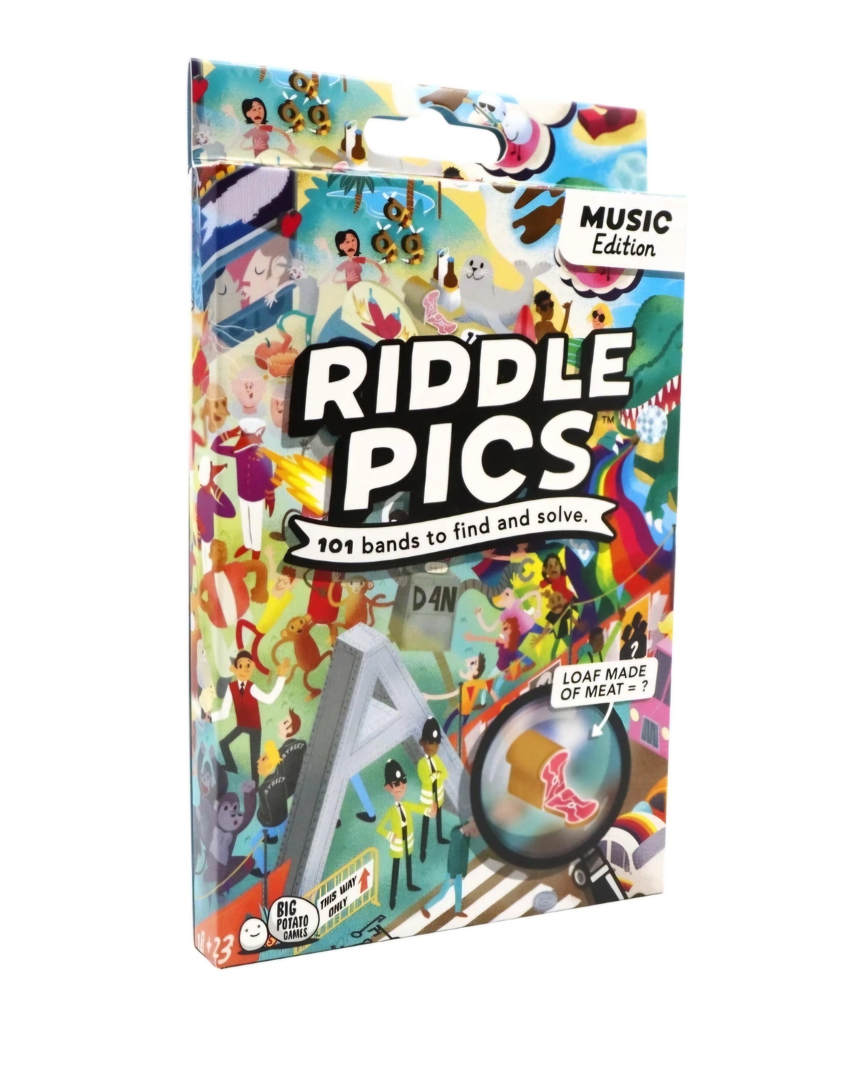 Unlock Fun & Learning: Riddle Pics Books Edition by Big Potato – Mini ...