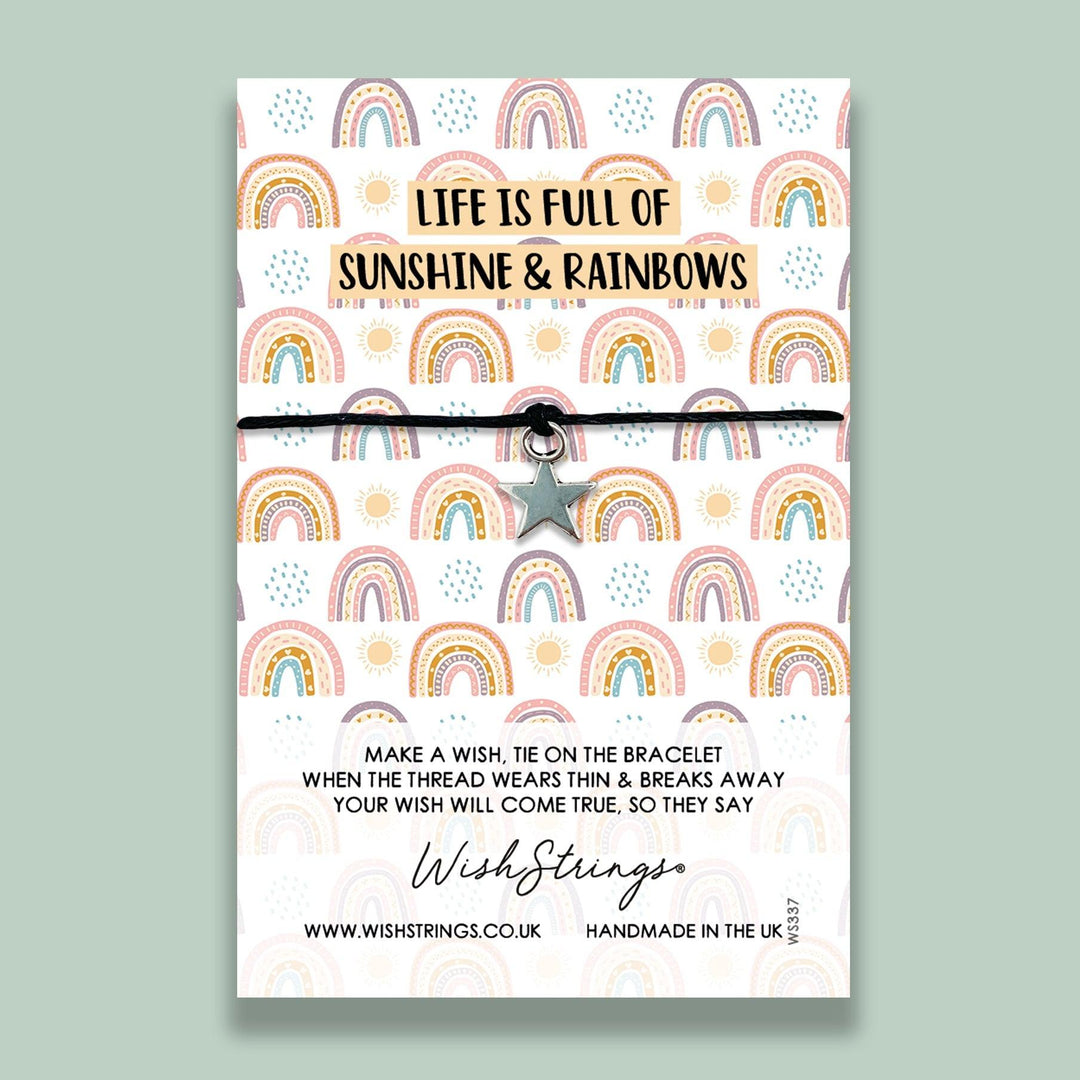 Sunshine Rainbows Beaded Bracelet