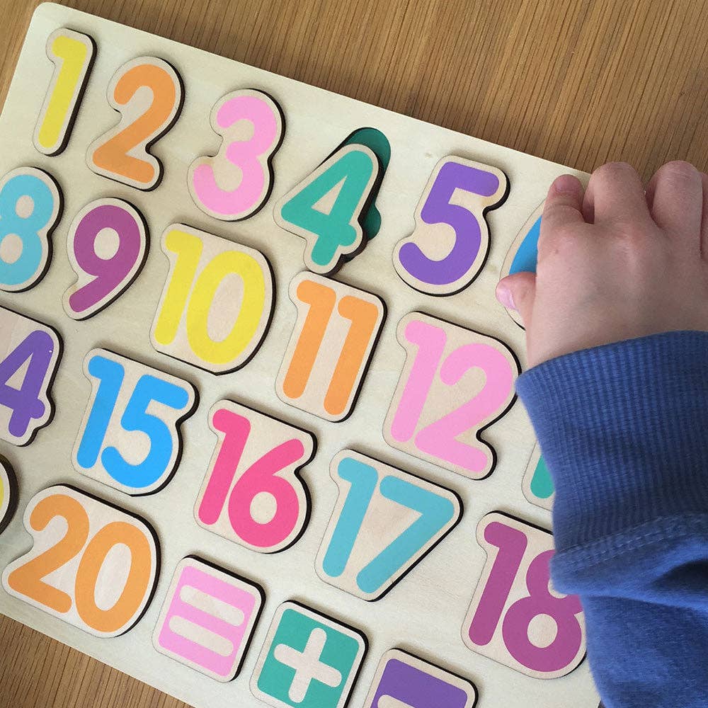 Wooden Number Puzzle