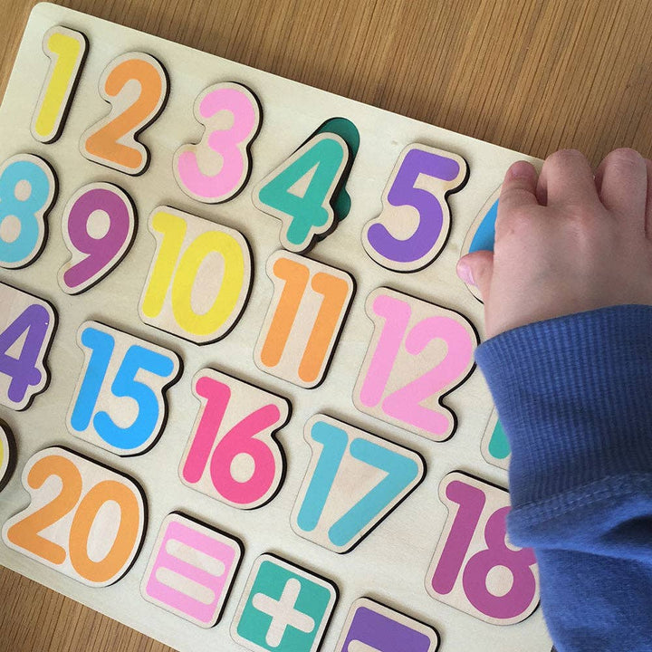 Wooden Number Puzzle