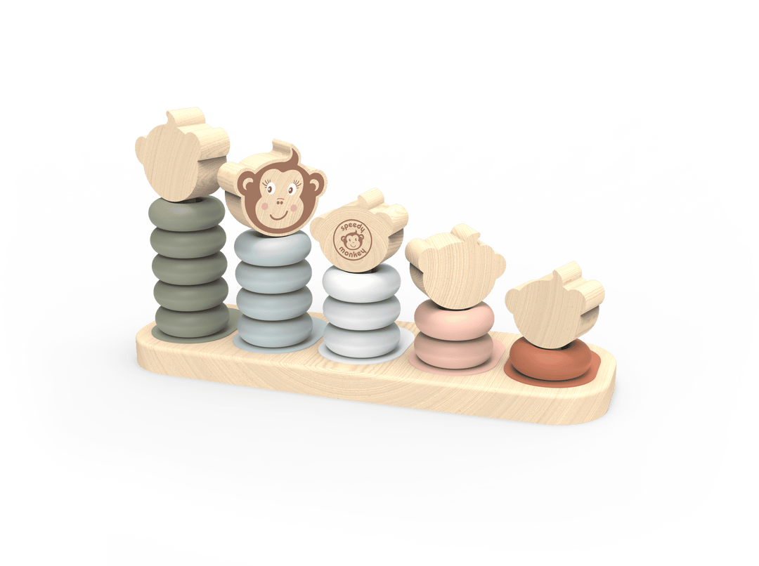 Speedy Monkey Monkey Family Stacker