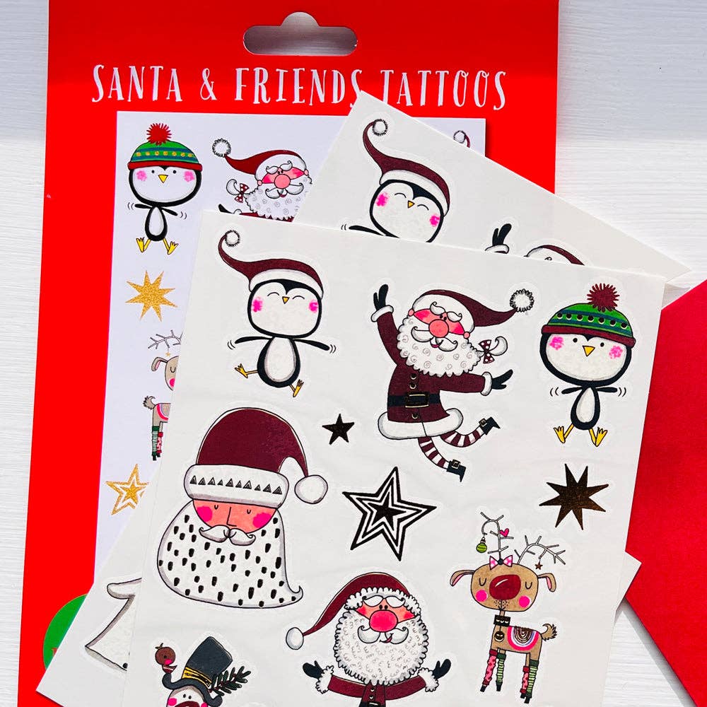Children's Christmas Temporary Tattoos