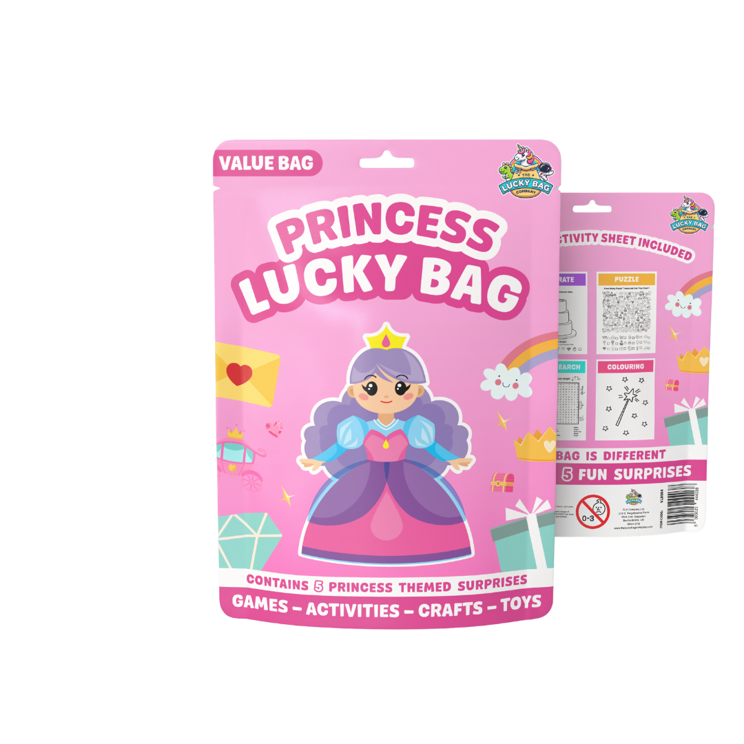 Assorted Value Party Bag Favours - Princess contents