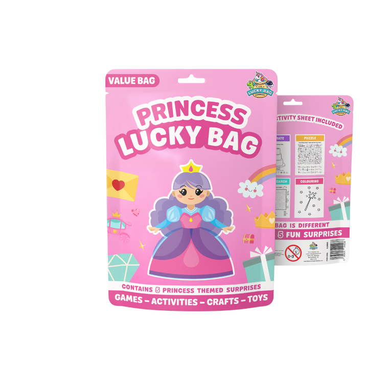Assorted Value Party Bag Favours - Princess contents