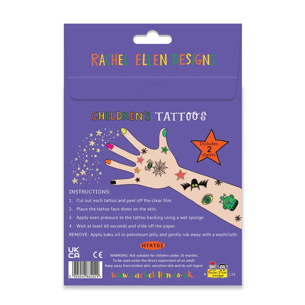 Halloween Temporary Tattoos