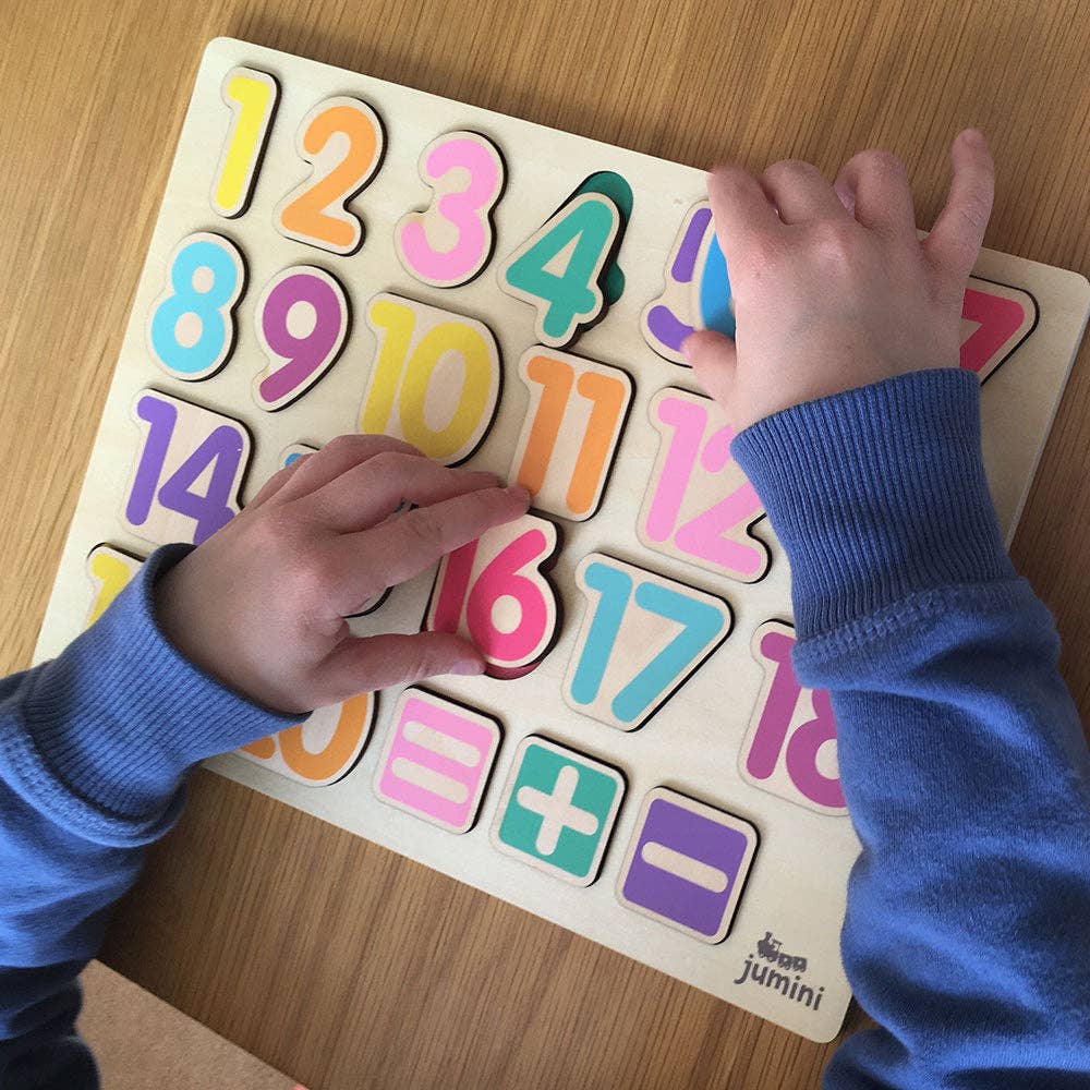 Wooden Number Puzzle