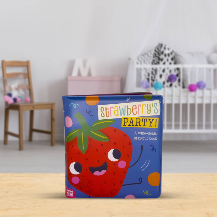 Strawberry's Party! Wipe-Clean Highchair Book