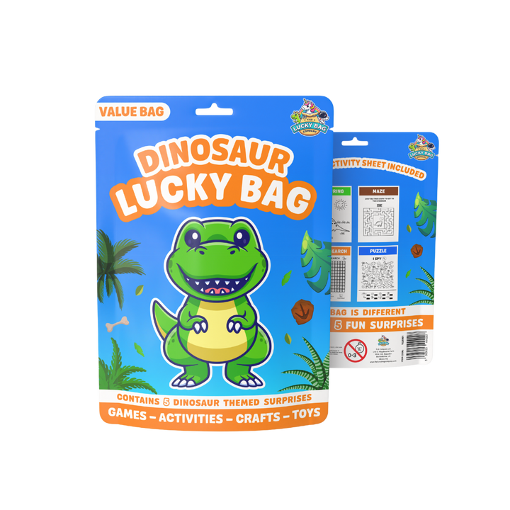 Assorted Value Party Bag Favours - Dinosaur contents