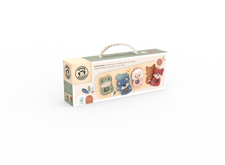 Speedy Monkey Animals puzzle