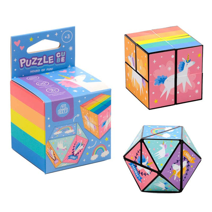Unicorn Magic Puzzle Cube Toy