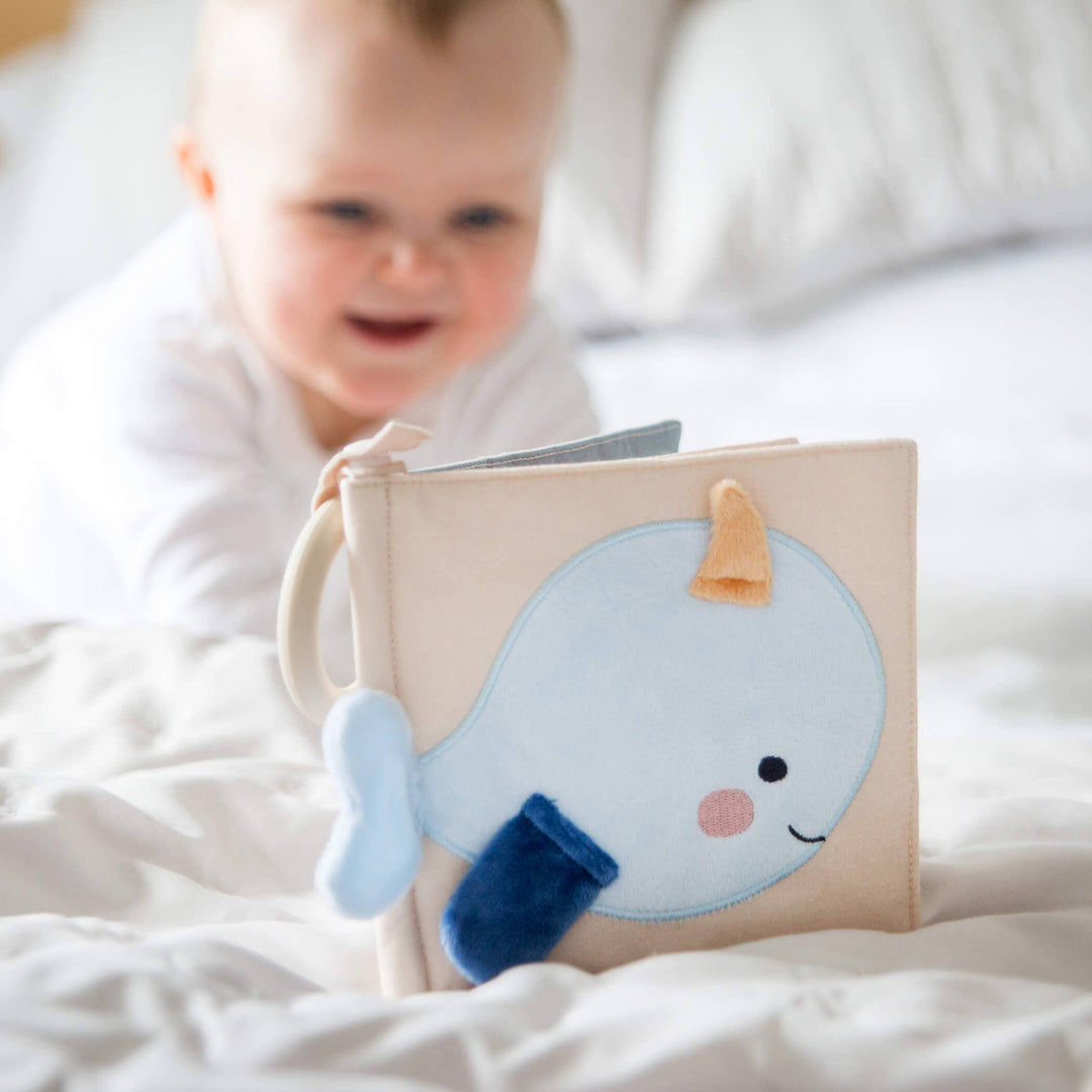 Baby And Toddlers Under the Ocean Cotton Fabric Sensory Book