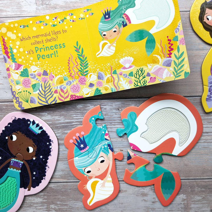 Touch & Feel Mermaid Puzzle – Sensory Jigsaw for Kids