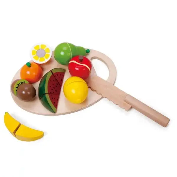Classic World Wooden Cutting Fruits Set
