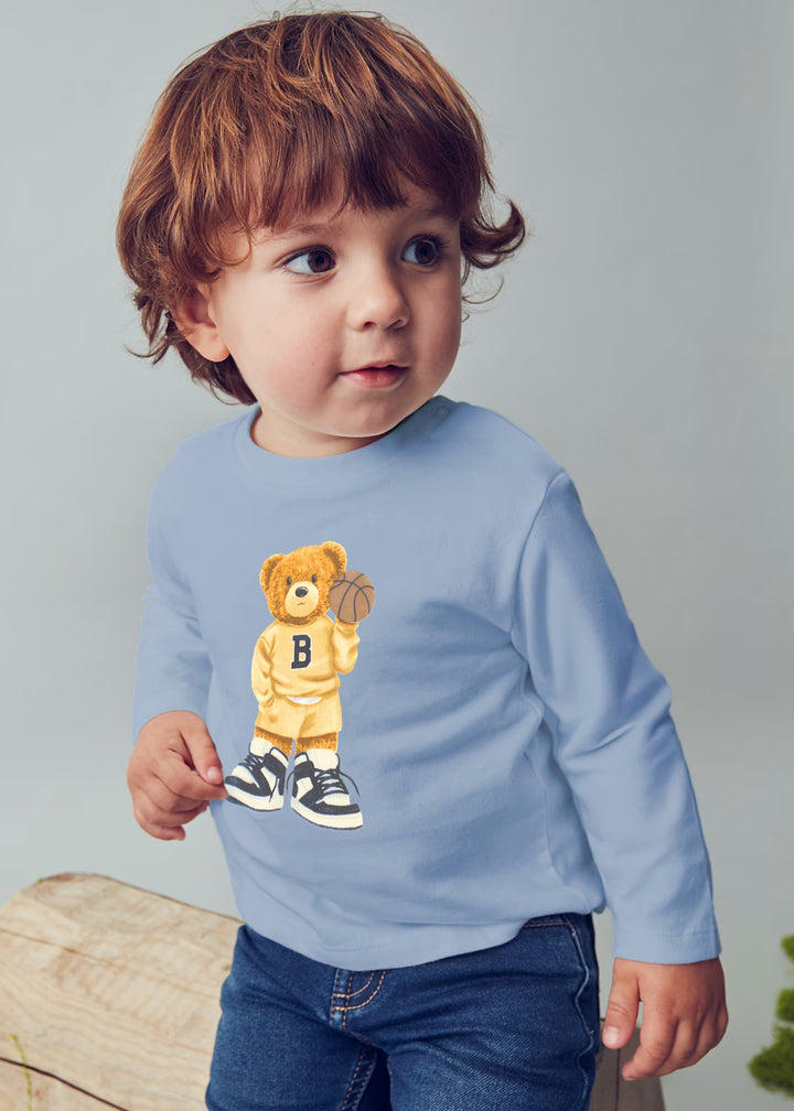 Mayoral blue bear T-shirt 2058