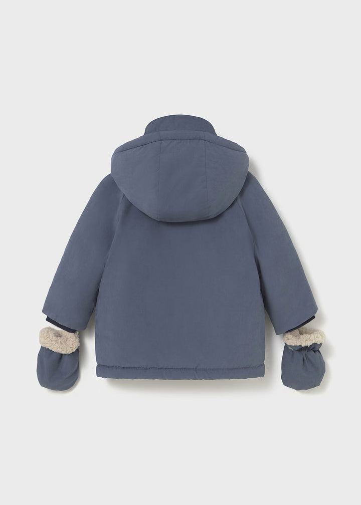 Mayoral Coat with mittens 2421