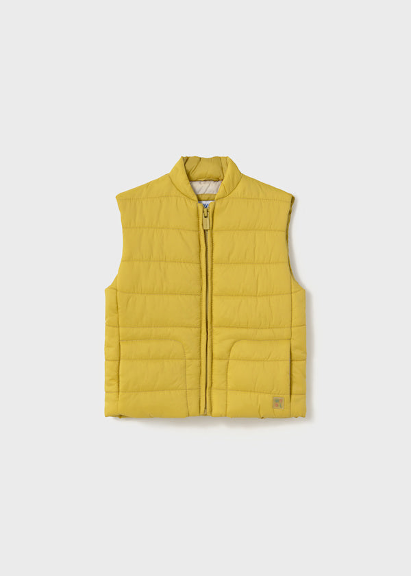 Mayoral Ultra Lightweight Padded Gilet - Mustard 1304