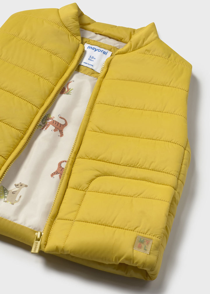 Mayoral Ultra Lightweight Padded Gilet - Mustard 1304
