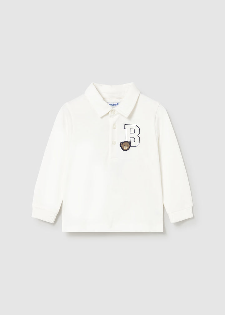 Mayoral plain bear polo shirt 2101
