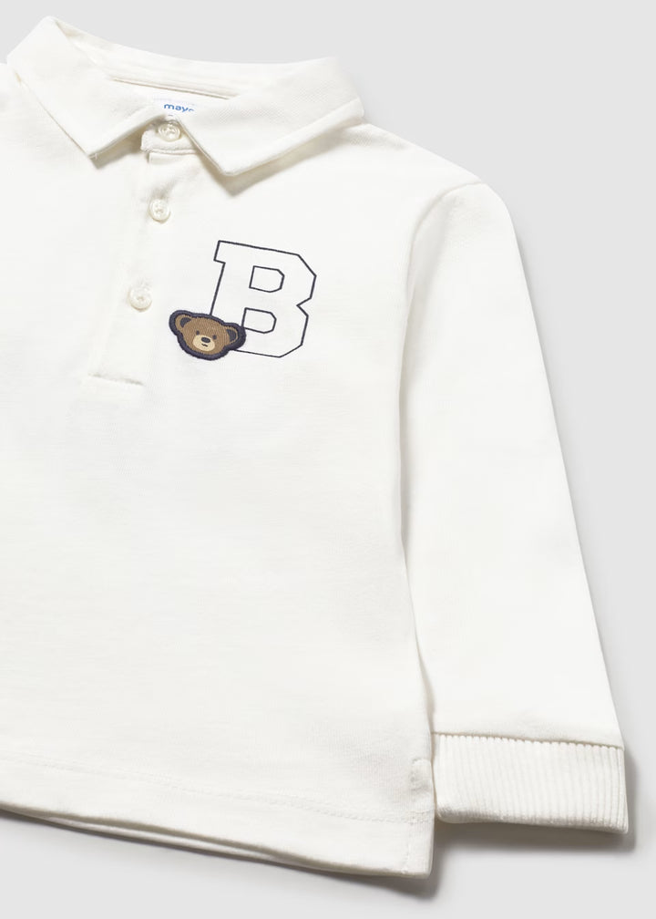 Mayoral plain bear polo shirt 2101