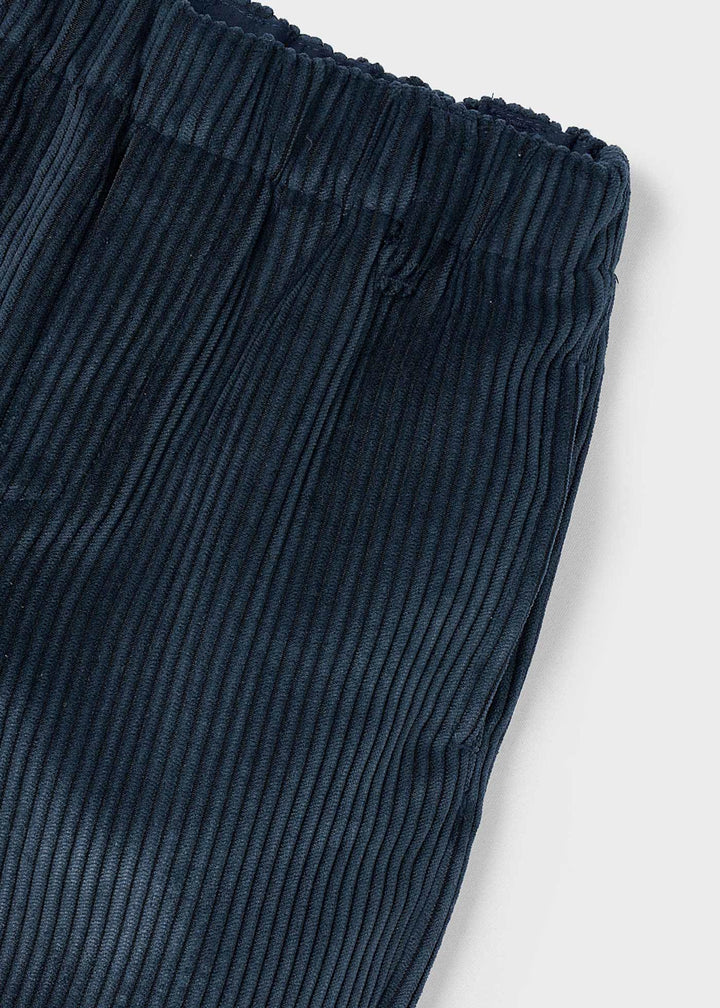 Blue corduroy joggers 4568