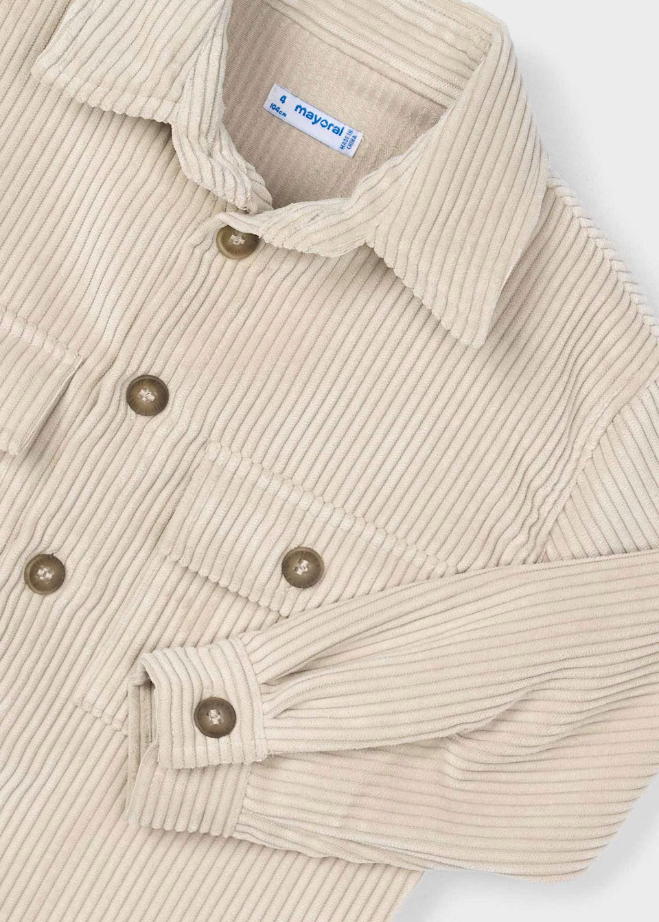 Boys corduroy overshirt 04124