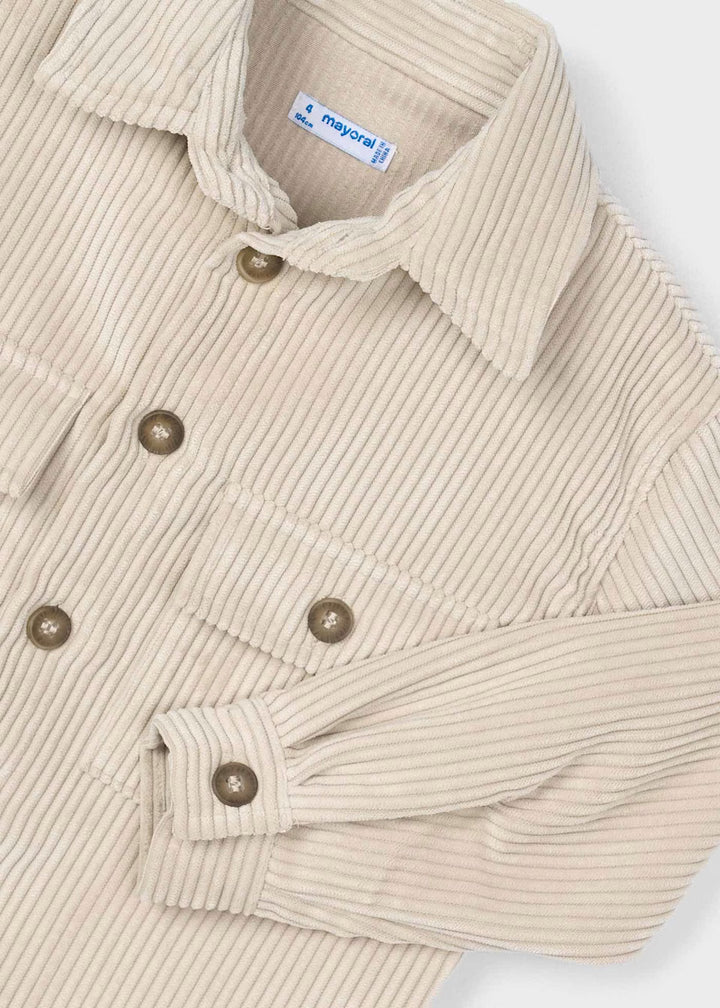 Boys corduroy overshirt 04124