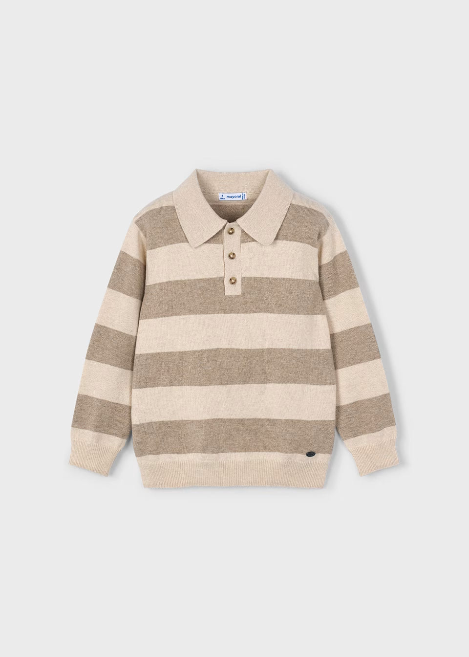 Mayoral boys knitted polo short 4122
