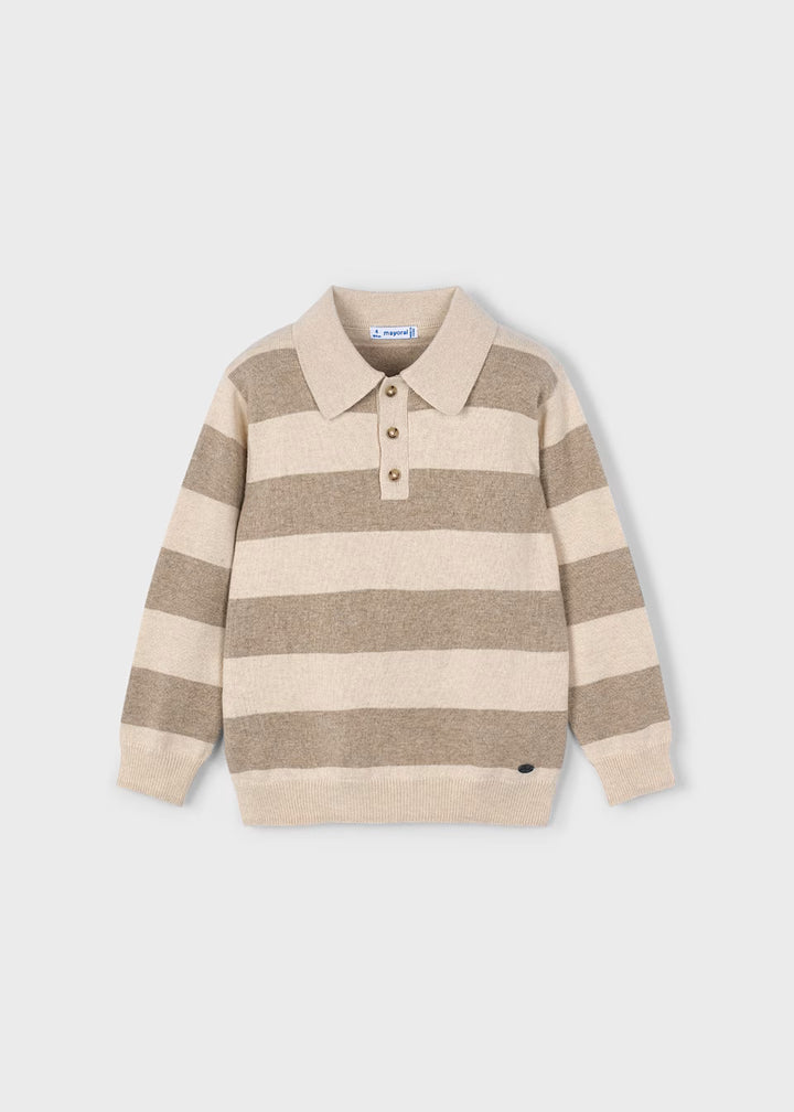 Mayoral boys knitted polo short 4122