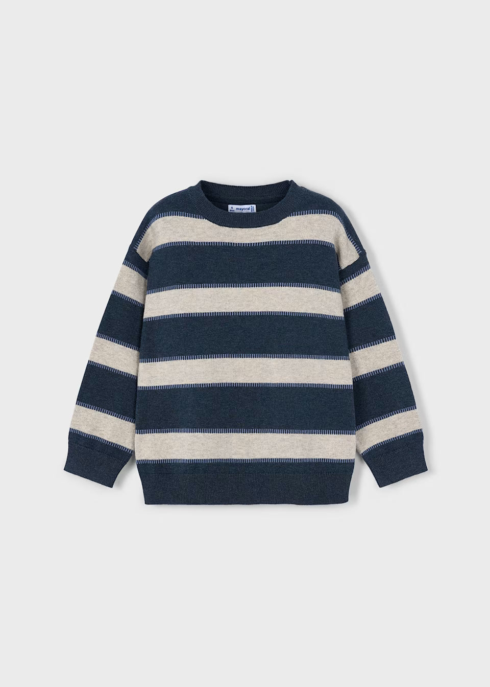 Blue striped jumper 04374