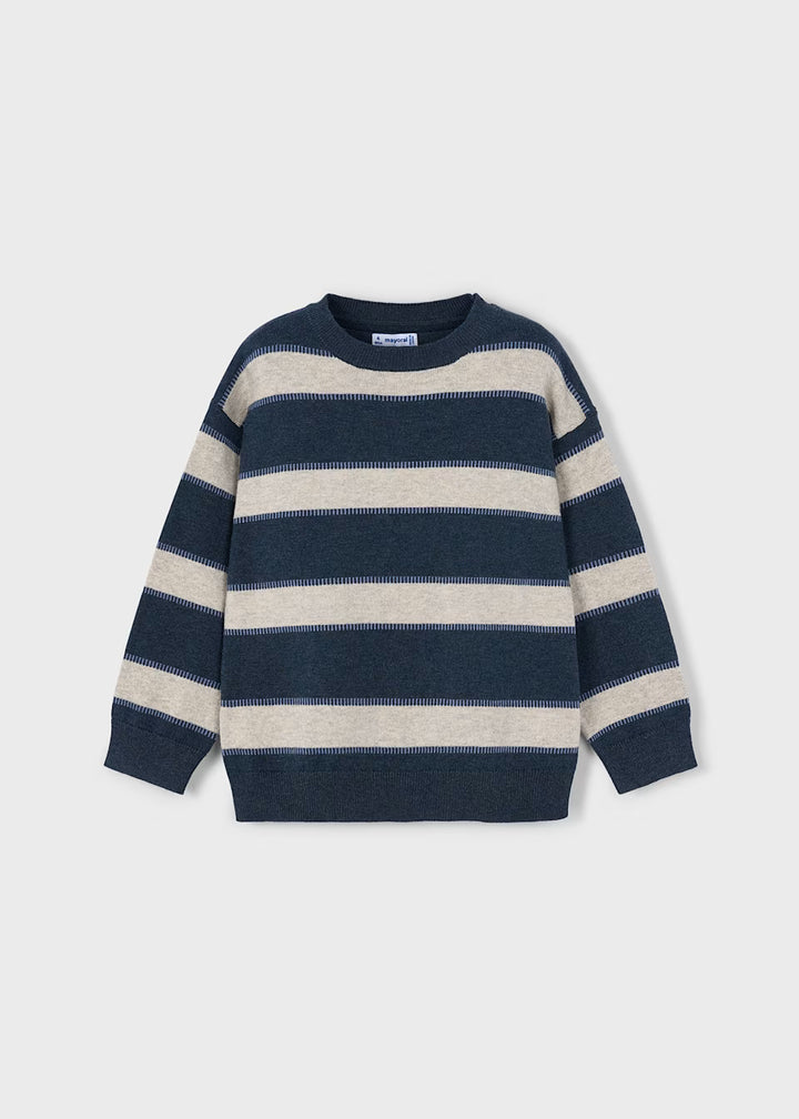Blue striped jumper 04374