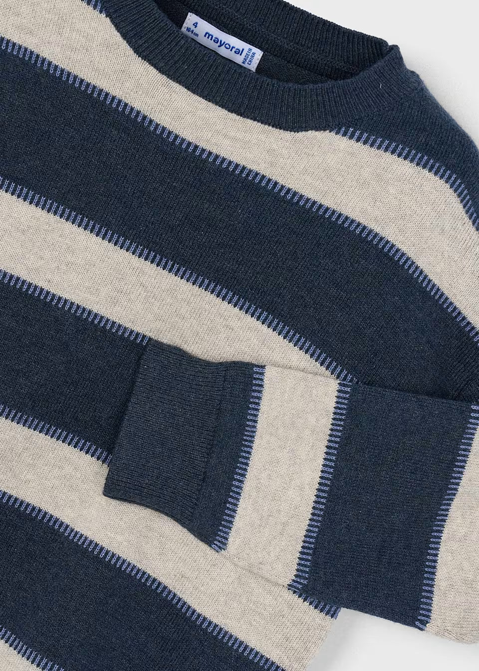 Blue striped jumper 04374