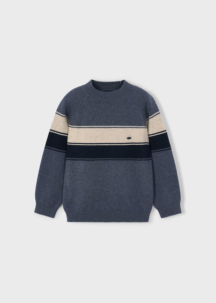 Blue striped jumper 04380