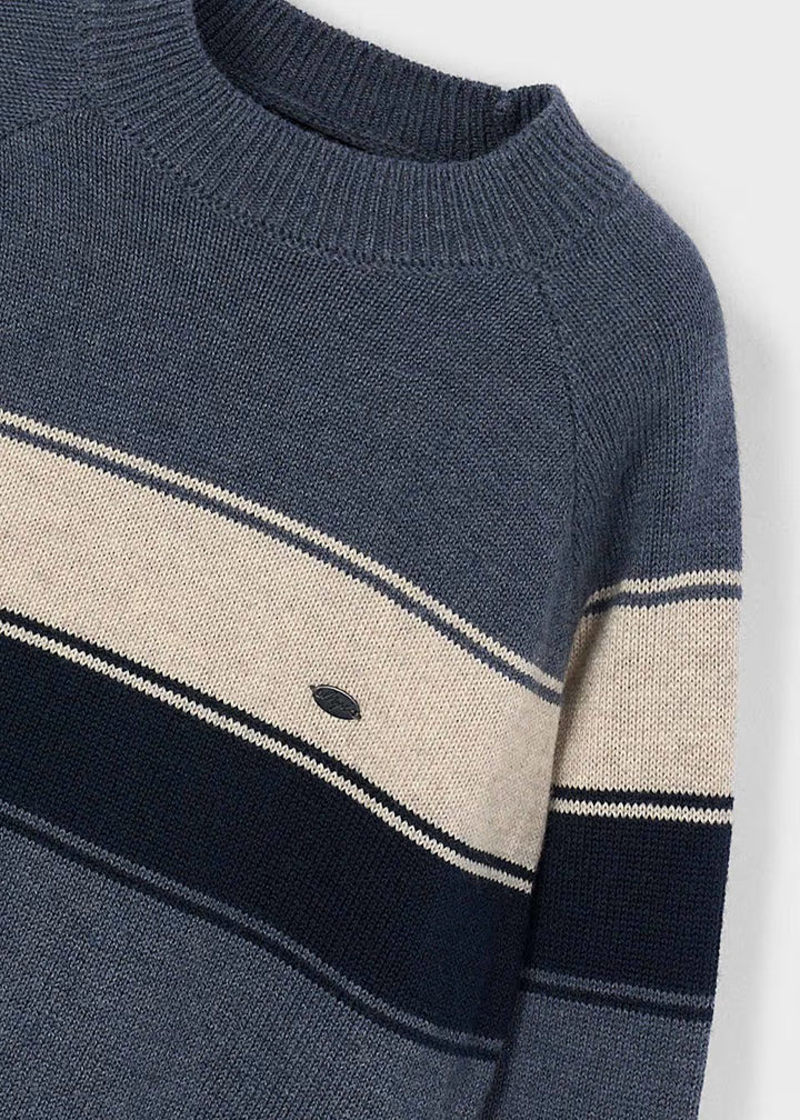 Blue striped jumper 04380