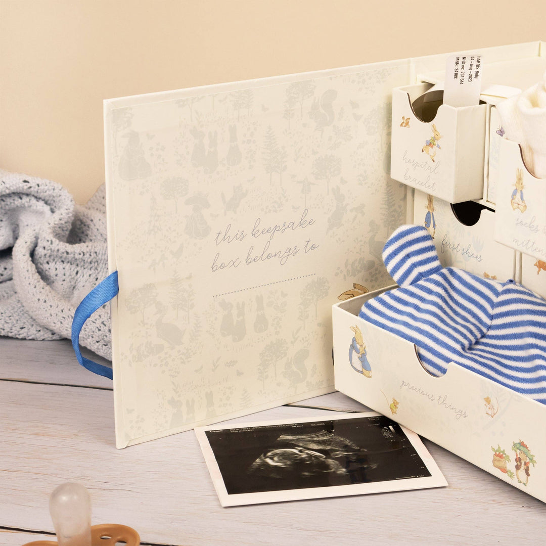 My Little Keepsake Memory Box – Beatrix Potter Peter Rabbit Baby Memento Box