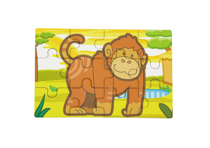 4 in 1 Puzzle Box - Jungle
