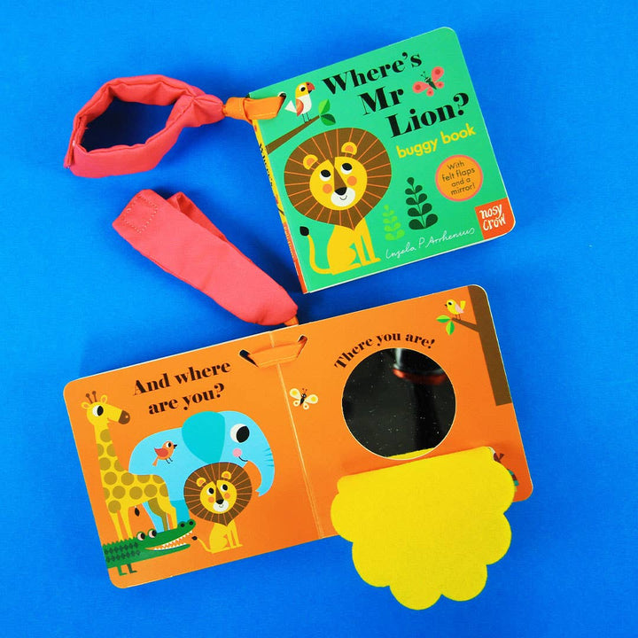 Felt Flaps: Where's Mr Lion? (Buggy Book)