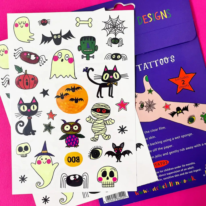 Halloween Temporary Tattoos