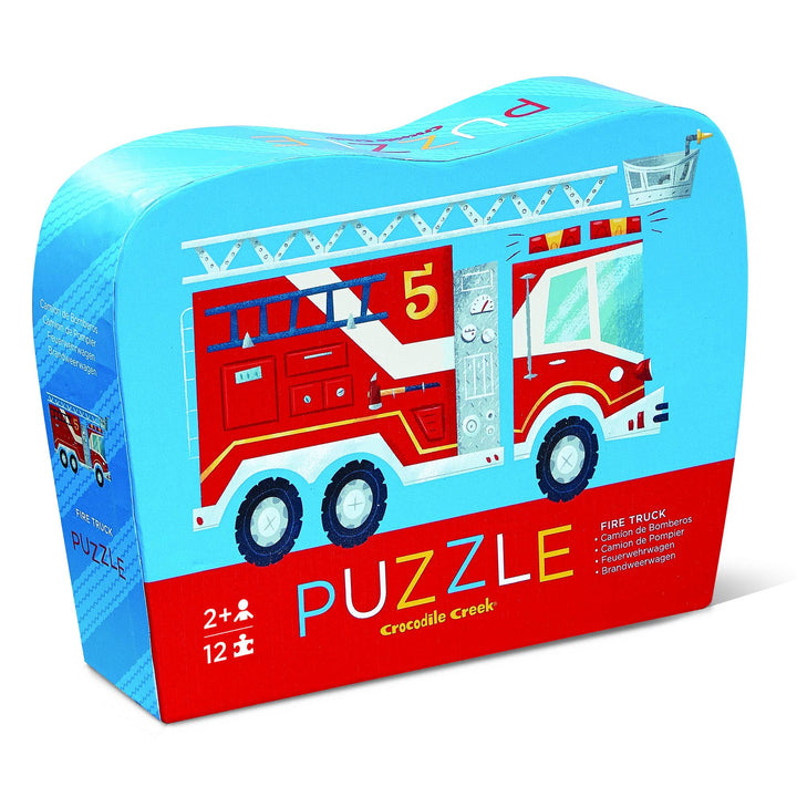 Crocodile Creek 12 piece Puzzle Fire Truck