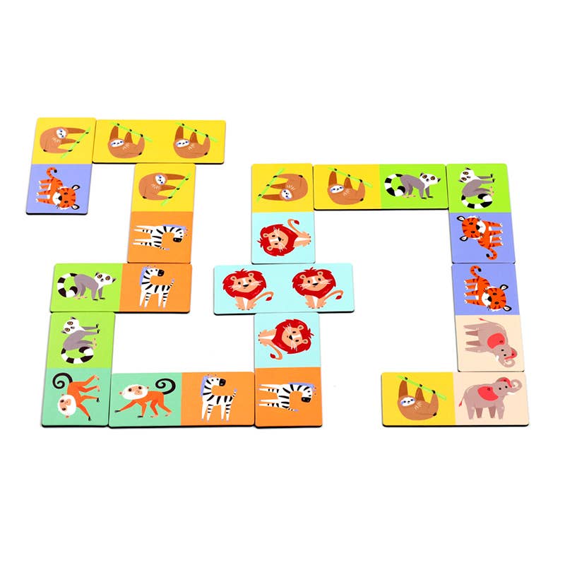 Zooniverse Dominoes Set – Animal-Themed Game for Kids