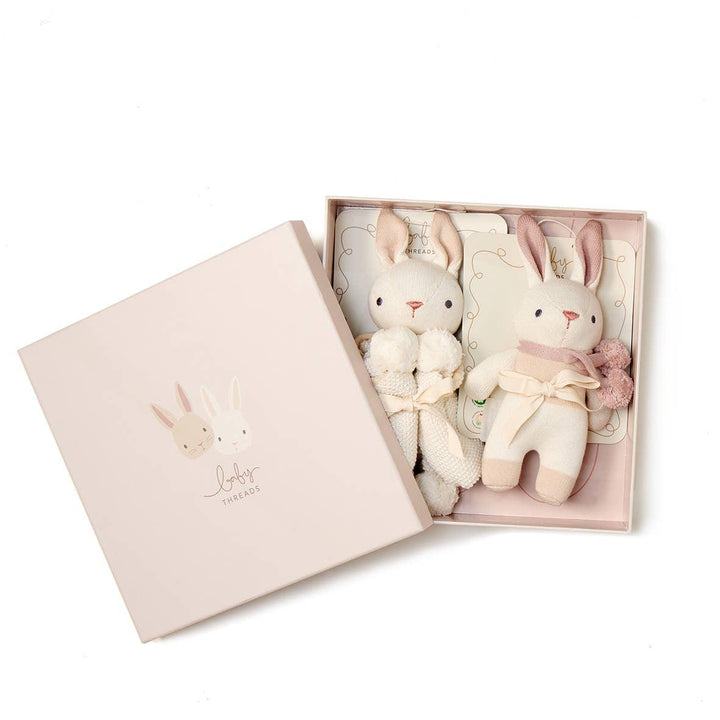 Baby Gift Set – Bunny Cream Doll & Comforter | Baby Threads (0+)