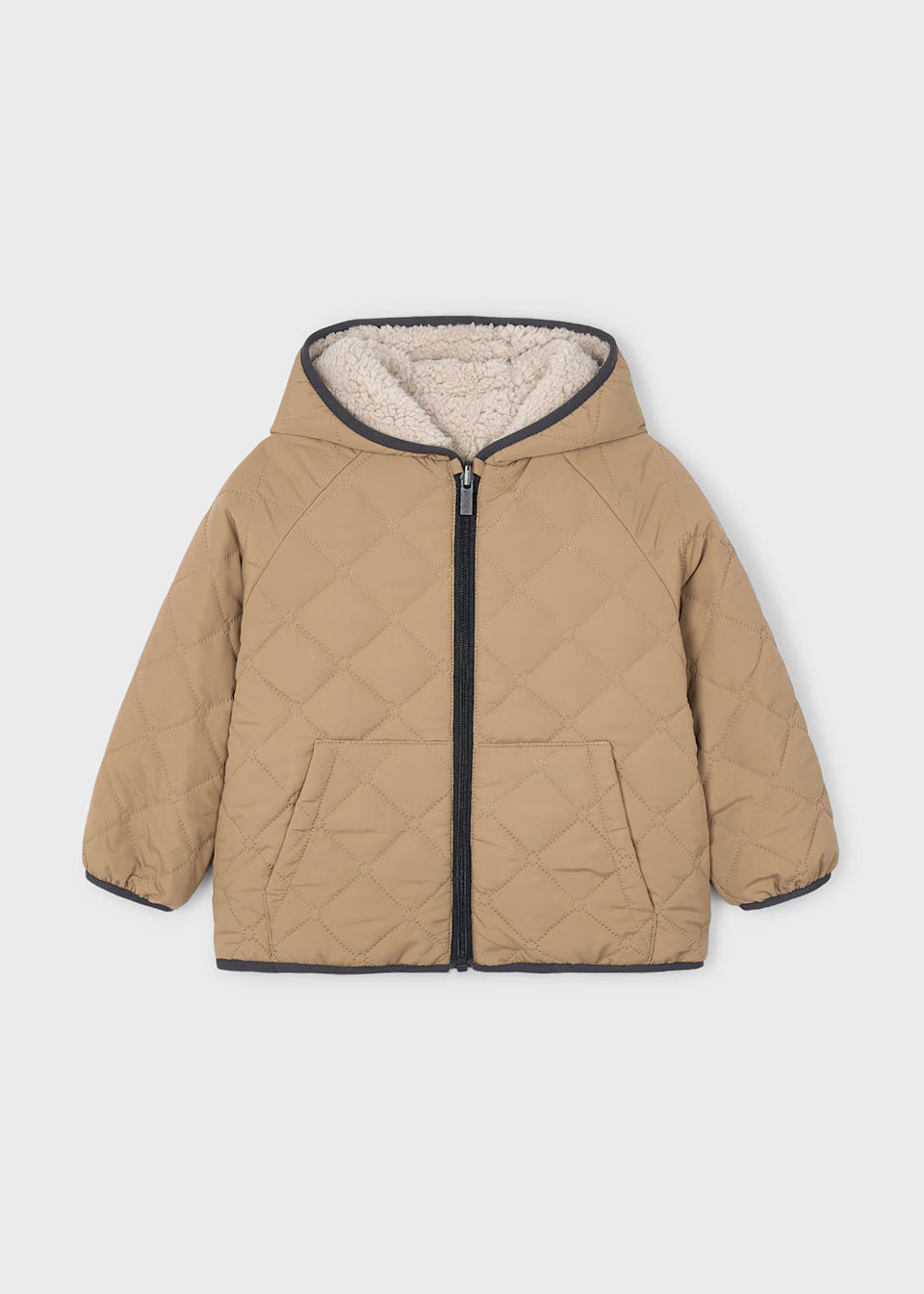 Mayoral Children's unisex reversible sheepskin coat 4421