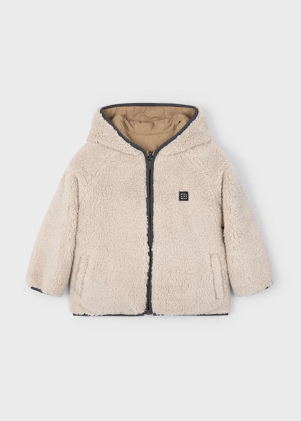 Mayoral Children's unisex reversible sheepskin coat 4421