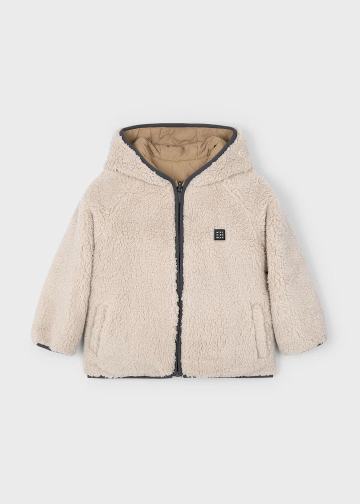 Mayoral Children's unisex reversible sheepskin coat 4421