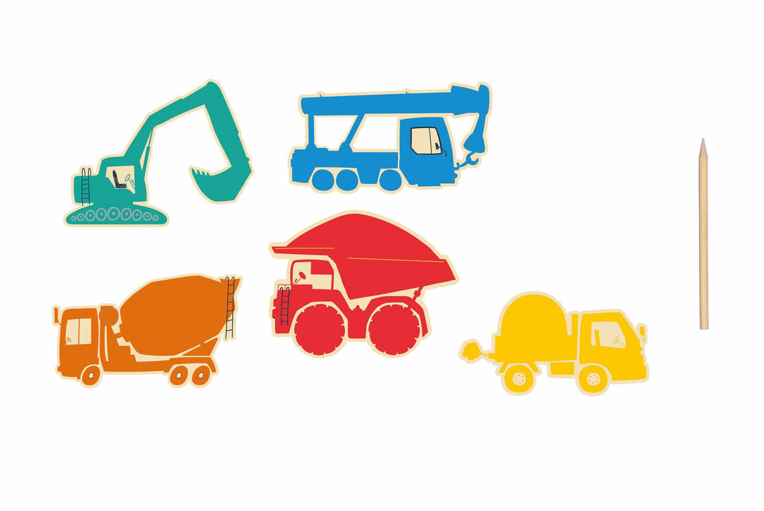 Sycomore Pockets scratch art vehicles kit - image 2