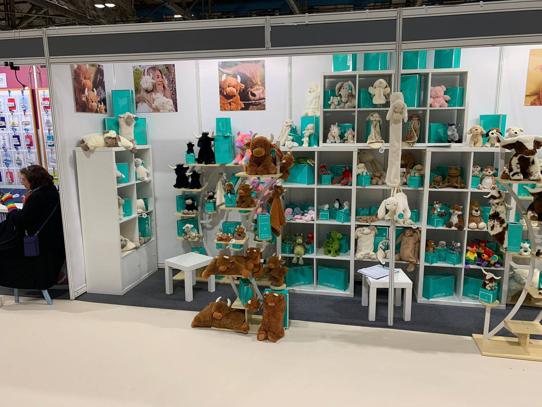 Scottish Highland Cow Plush Brown Plush Soft Toy - 20CM