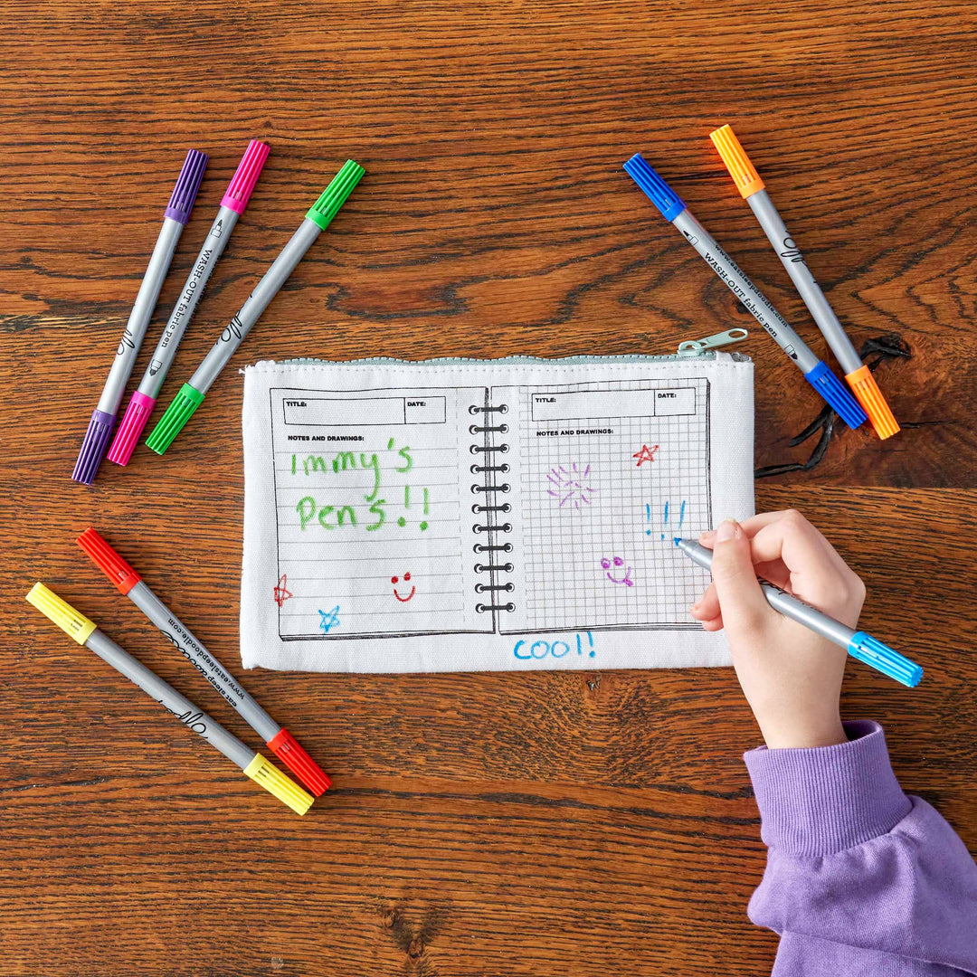 Dinosaur Colouring Washable Pencil Case