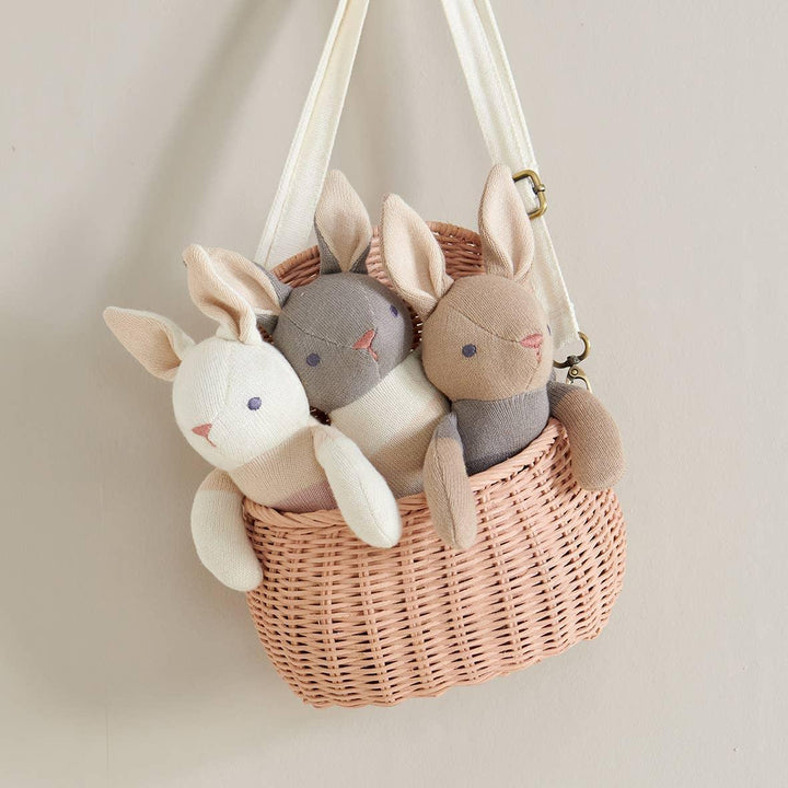 Cream Bunny Doll – Baby Threads Soft Toy for Newborns (0+)